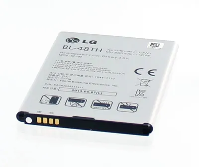 Obrázok produktu pre Originálna batéria pre LG Electronics BL-48TH | 3,8 V | 3140 mAh | 11,93 Wh Li-Ion batéria