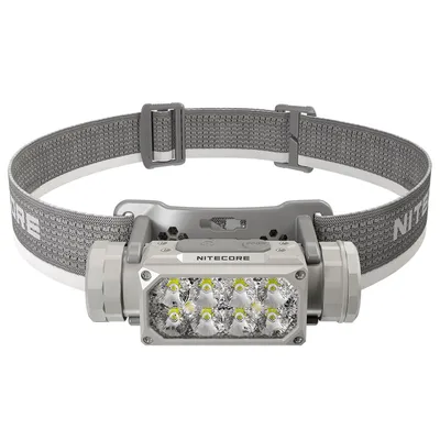 Produktbild von Nitecore HC65 UHE, Stirnband-Taschenlampe, Schwarz, Aluminium, Tasten, 2 m, IP68