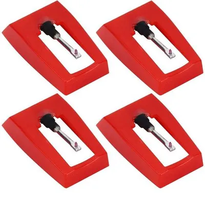 Produktbild von Täglich- Plattenspieler-Nadel 4 Stück - Ersatz-Nadeln für Plattenspieler