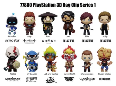 Produktbild von Playstation Rucksack-Anhänger Characters - Mystery multicolor Standard