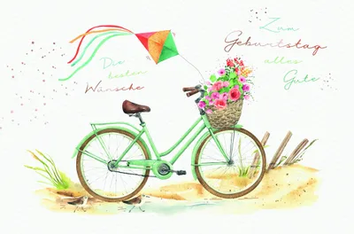Produktbild von Geburtstag - Glückwunschkarten im Format 17 x 11,5 cm