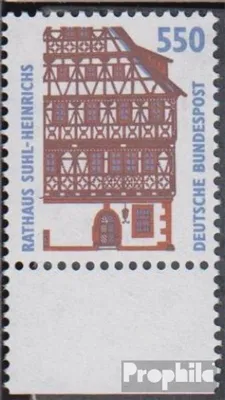 Produktbild von Briefmarken BRD (BR.Deutschland) 1994 Mi 1746 Unterrandstück (kompl.Ausg.) postfrisch Sehenswürdigkeiten