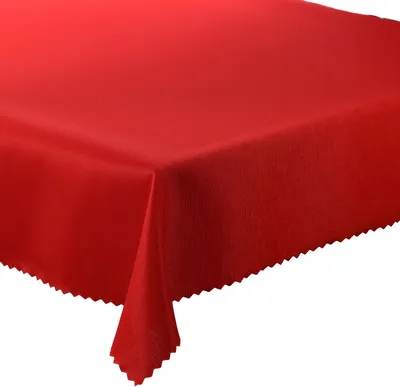Produktbild von Tischdecke Fleckenresistente Abwaschbar Rot R: 110x200 cm