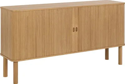 Produktbild von Langley Sideboard 2 Schiebetüren Eiche Nachbildung.