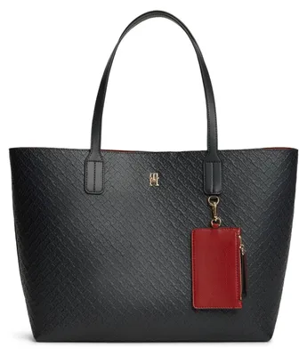 Produktbild von TOMMY HILFIGER AW0AW19004 TH ICON TOTE MONO Blau