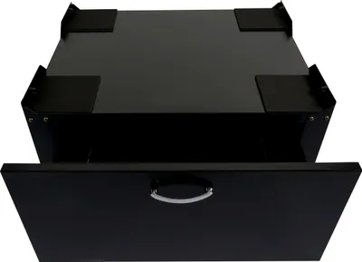 Obrázek produktu pro Spodní skříňka na pračku HWC-E50, soklová podnož, zásuvka 33x61x52cm  černá