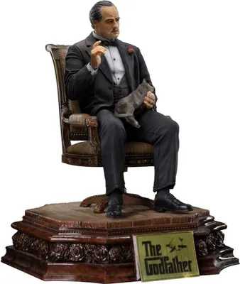 Produktbild von Der Pate Art Scale Statue 1/10 Don Vito Corelione 19 cm