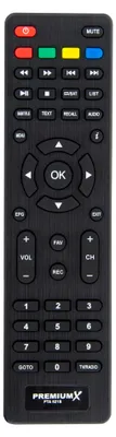 Produktbild von PremiumX Fernbedienung für PremiumX HD 521 und 521S FTA Ersatzfernbedienung für 521 Sat Receiver