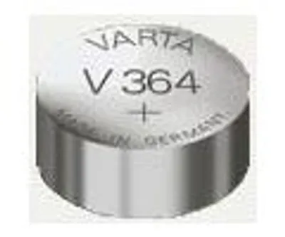 Produktbild von VARTA Uhrenknopfzelle 364