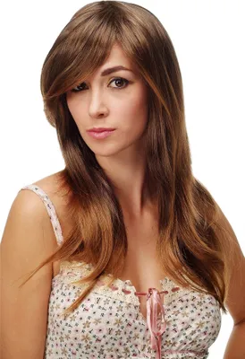 Produktbild von WIG ME UP Damenperücke Lang Glatt Braun Dunkelblond Modell: TYW60451