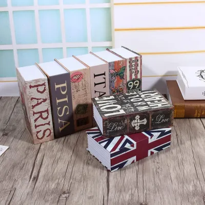 Produktbild von Versteckbare Buchschublade - sicheres Aufbewahren - Einzelstück - Braun