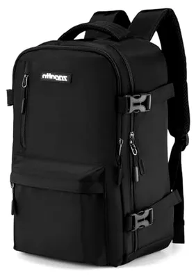 Produktbild von Reiserucksack 40x20x15 cm Schwarz 15L für Wizzair und Ryanair als Handgepäck