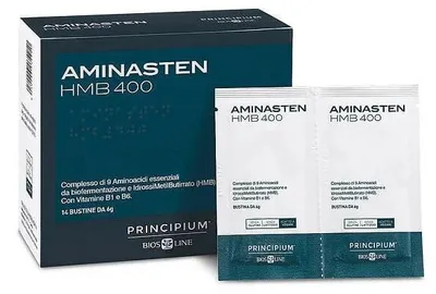 Immagine prodotto di Principium Aminasten Hmb400 14 Bustine 6 G