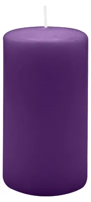 Produktbild von Stumpenkerzen 130 x  Ø 70 mm, Violett, 12 Stück