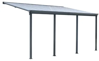 Produktbild von osoltus Terrassendach XXL 618 cm Veranda Anbau Terrassenüberdachung Anthrazit