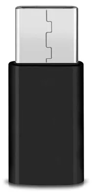 Produktbild von Micro USB Adapter auf USB Typ C Stecker wandelt USB 2.0 Typ B zu USB 3.1 Typ C