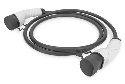 Obrázok produktu pre Digitus DK-1P32-075, Čierna, Type 2, Type 2, Priamy, Priamy, IP55