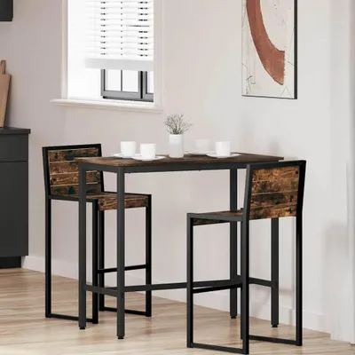 Produktbild von "Schlussverkauf" Tisch 1 PC  - Modernen Stil - Esszimmertisch - Geräucherte Eiche 100x50x90,5 cm  C9700