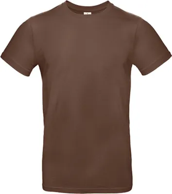 Produktbild von B&C TU03T | Herren T-Shirt E190/ -100  - Farbe: Chocolate - Größe: XS