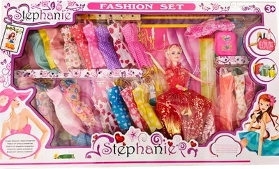 Image de Poupée 29Cm Avec Ensemble De 10 Robes