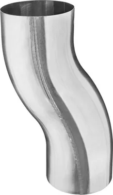 Produktbild von Titanzink Sockelknie / Etagenbogen rund DN100