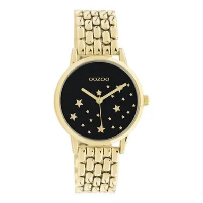 Produktbild von Oozoo Armbanduhr gold Edelstahl Timepieces Damen Analog-Quarzuhr UOC11029