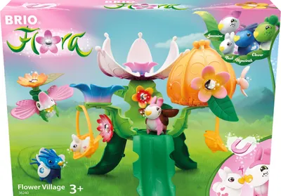 Produktbild von Ravensburger BRIO Flora - 36240 Starter-Set Blumendorf | Spielset für endlosen fantasievollen Spielspaß für Mädchen und Jungen ab 3 J