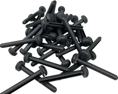 Produktbild von 100 Stück Spenglerdübel Herkulesdübel schwarz 6 mm x 60 mm