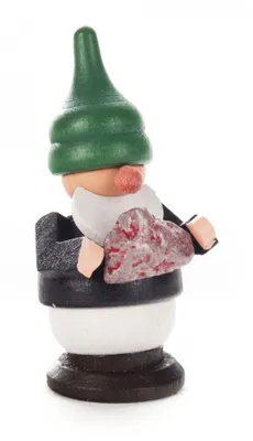 Produktbild von Miniaturfigur Zwerg mit Erz BxHxT 3x6x3cm NEU