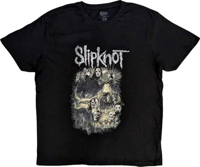 Obrázek produktu pro Slipknot Skull Group Black 2XL Tričko