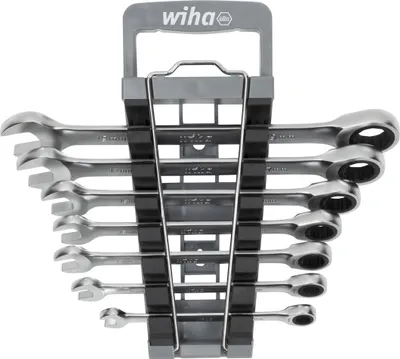 Image de Wiha 45244 Clé mixte à cliquet 8 pièces 8