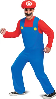 Produktbild von Nintendo Super Mario Brothers Mario Kostüm Größe: L-XL