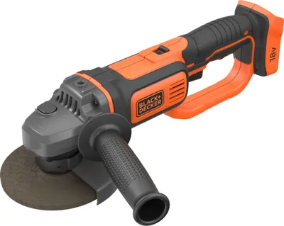 Zdjęcie produktu dla Black & Decker BCG720N, 8600 RPM, 12,5 cm, Bateria