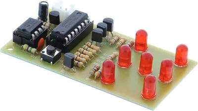 Produktbild von Lötübung Elektronischer Würfel (ICSK057A) mit NE555 CD4017
