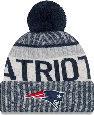 Produktbild von New Era NFL SIDELINE 2017 Bobble Mütze New England Patriots
