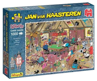 Produktbild von Jan van Haasteren - Oldtimers Billard (1000 Pieces), 1000 Stück(e), Comics, 12 Jahr(e)