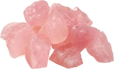 Produktbild von Rosenquarz Turmalin rohe Steine - Natürliche heilende Kristalle für Aquariendekoration - Bergkristall - 100 g