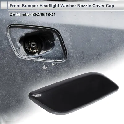 Produktbild von Front Right Side Bumper Headlight Washer Nozzle Cover Cap für Mazda 3 M3 Axela 2013-2016 Sto?stangenverkleidung Düsenabdeckung Nr. BKC6518G1 Unlackiert 1 Stück