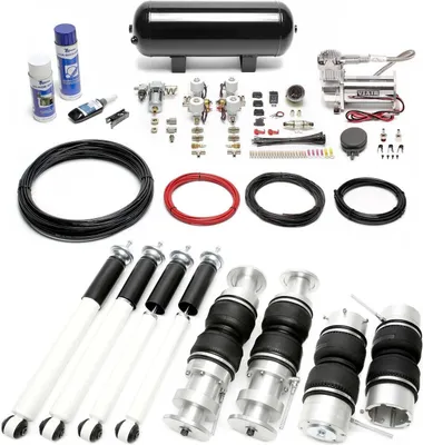Image de TA Technix suspension pneumatique Viair noir pour Mercedes Classe S W140 année 1991 - 1994