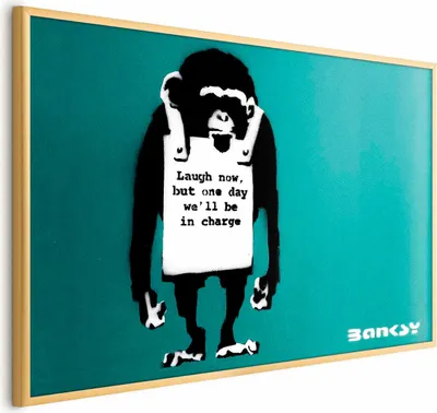 Produktbild von Posterpapier Poster - Evil Monkey 30x21 cm Streetart g-C-0146-ao-a