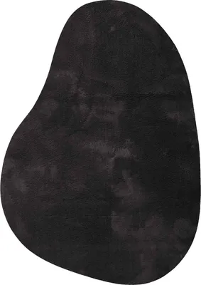 Produktbild von vidaXL Bereichsteppiche HUARTE Schwarz 120 x 170 cm Polyester