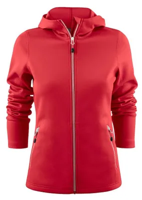 Obrázek produktu pro Dámská fleecová bunda RED "Layback" (velikost XS), barva červená