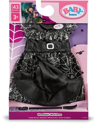 Image de Zapf BABY born Robe de sorcière 43cm