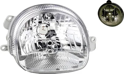 Produktbild von Scheinwerfer passend für Renault Twingo I 09/2000- H4 Re. + Nebel. 7701049687 7701045717 2615000Q03 4408448 91160028 Johns
