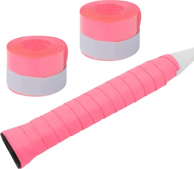 Produktbild von 2 Stück Tennisschläger-Griffband, Trockenes Tennisschläger-Übergriffband, Schweißabsorbierender Griff, Schläger-Übergriffband, Pink
