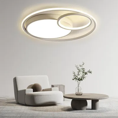 Produktbild von Deckenleuchte LED Deckenlampe Ø40cm,Dimmbar mit Fernbedienung 48W 3000-6500k,Wohnzimmer-Leuchte, Hängeleuchte, Hängelampe