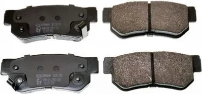 Produktbild von DENCKERMANN Bremsbeläge Satz Hinten Bremsklötze für HYUNDAI GETZ (TB) B111192