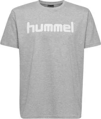 Produktbild von Hummel Go Baumwolle Logo Kurzarm-t-shirt Grau 10 Years Junge Grau 10 Years
