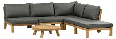 Produktbild von Eck-Lounge-Set Kent | 6-teilig | Grey | Akazienholz