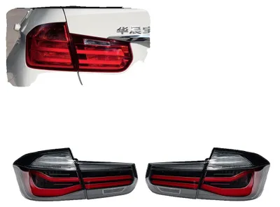 Obrázek produktu pro Zadní světlo, LED technologie, vylepšené bezpečnostní prvky, kompatibilní s BMW, kouřové provedení, kouřové provedení